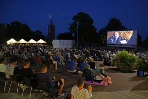 Open Air film på Slotstorvet - Spies og Glistrup