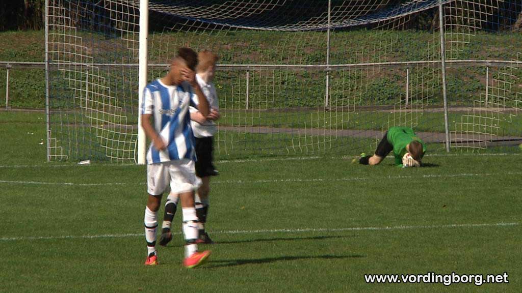 Skuffelsen over eget spil, var stor i 2. halvleg