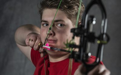 Simon Olsen fra Vordingborg Bueskyttelaug vinder guld ved DM i bueskydning