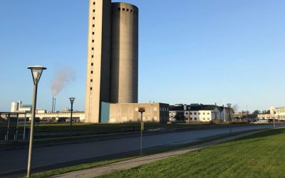 Siloen på Vordingborg sydhavn sprænges væk d. 6. april 2018
