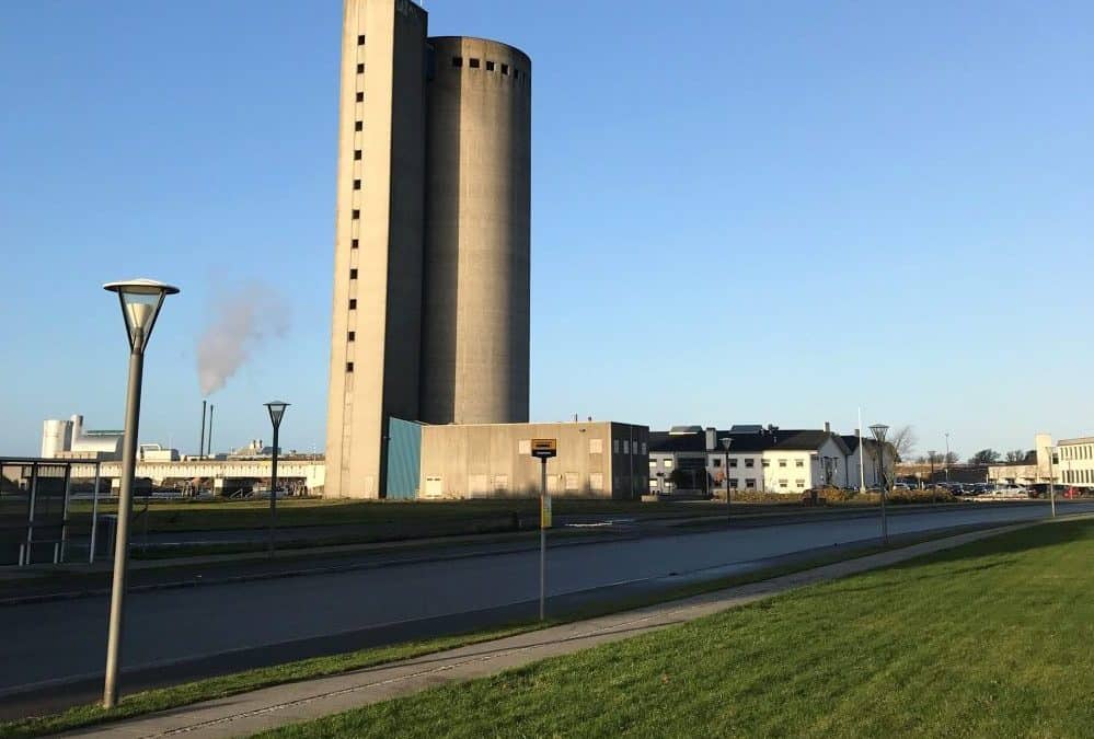 Siloen på Vordingborg sydhavn sprænges væk d. 6. april 2018