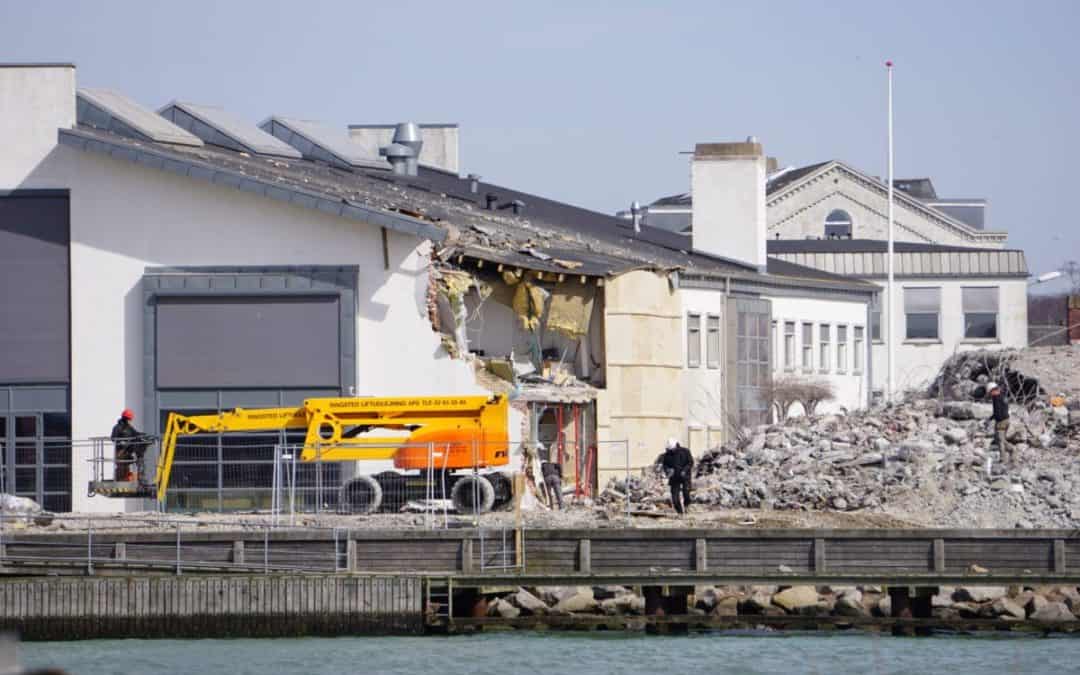 Silo ramte bibliotek – sådan ser der ud dagen derpå