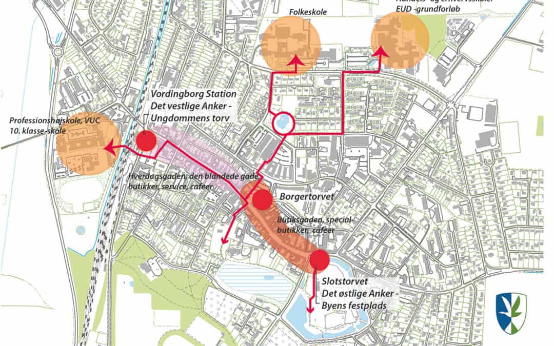 Vordingborg får 7,8 mio. kroner fra Realdania til udvikling af stationsområdet