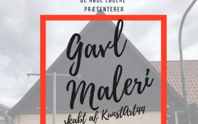 Nyt gavlmaleri afsløres til Kulturnatten d. 1. juni