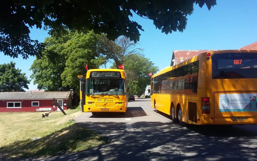 Kør gratis med bus til Klintholm havn fra 29. juni til 1. juli