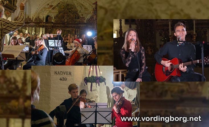 Julekoncert med Vordingborg Musikskole i Vor Frue Kirke, Vordingborg