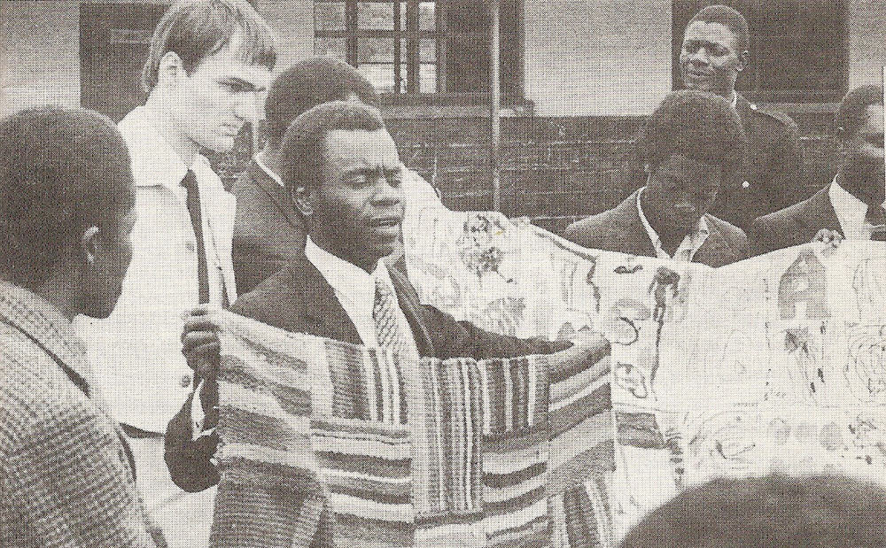 Arne fra Røde Kors i Vordingborg på genbesøg i Malawi