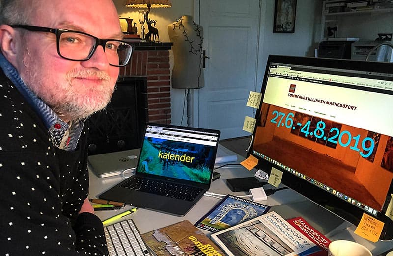 22 års sommerudstilling på Masnedøfort – nu på nettet