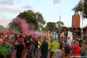 "Artonik" - "The Color of Time". Slotstorvet Vordingborg, 28. august 2015 Waves Festival 2015