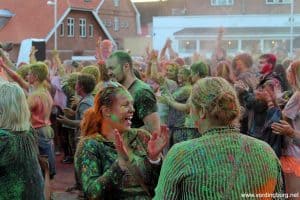 "Artonik" - "The Color of Time". Slotstorvet Vordingborg, 28. august 2015 Waves Festival 2015