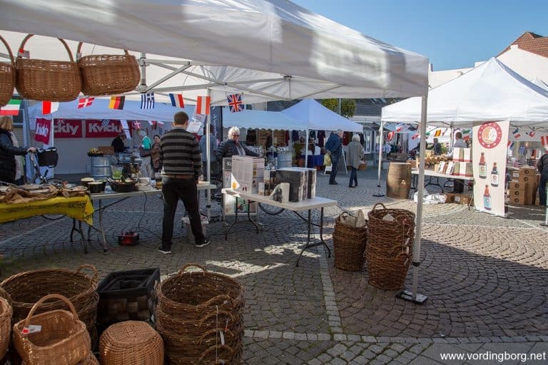 Marked i Algade i Vordingborg