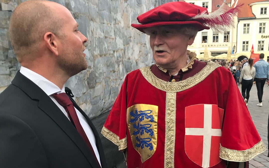 Historien om Dannebrog knytter Vordingborg og Tallinn tæt sammen