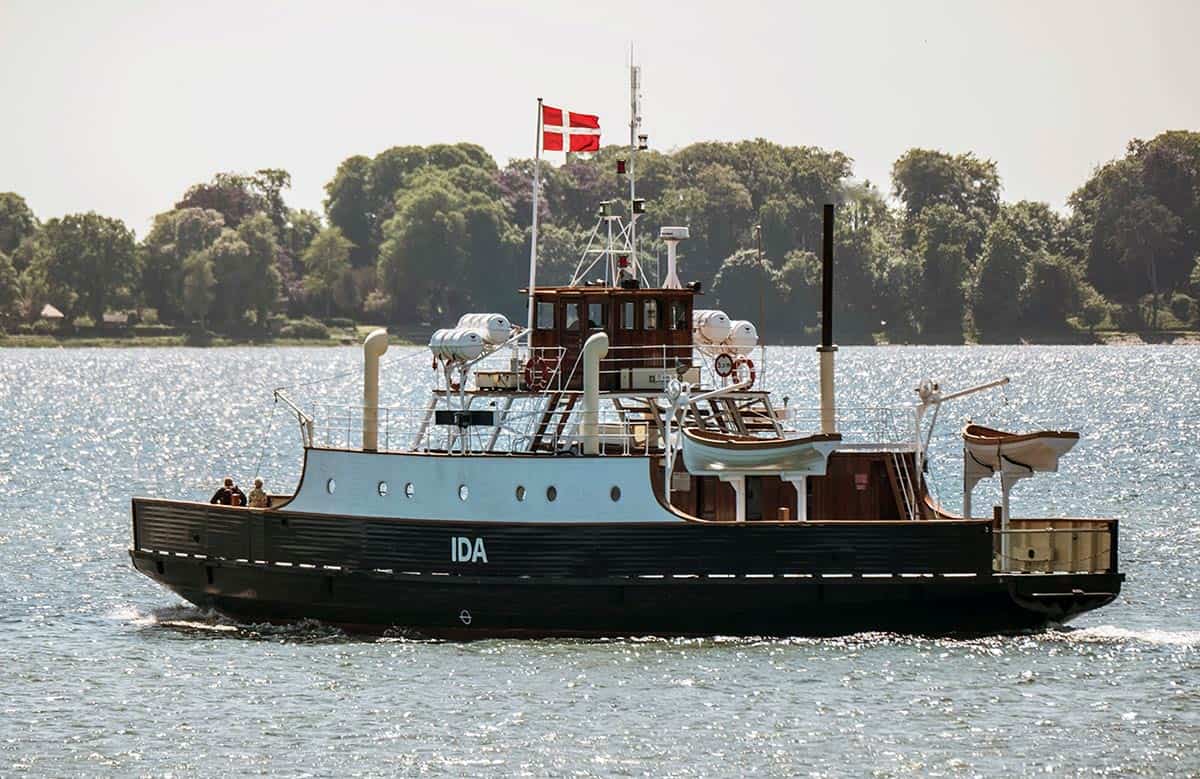 Færgen Ida sejler mellem Bogø og Stubbekøbing. Foto: Per Rasmussen
