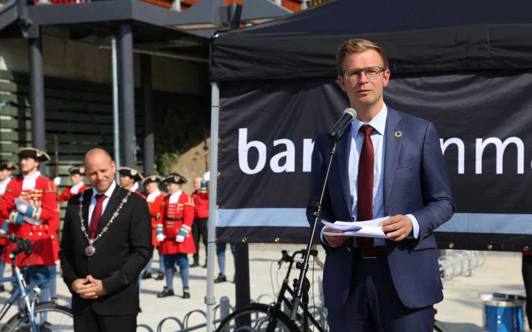 “Tak for tålmodigheden”, sagde Transportministeren til indvidelse af ny station i Vordingborg