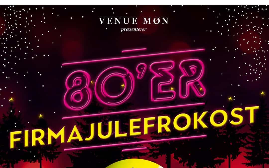 Stor 80’er julefrokost i Stege for firmaer med dansk topunderholdning