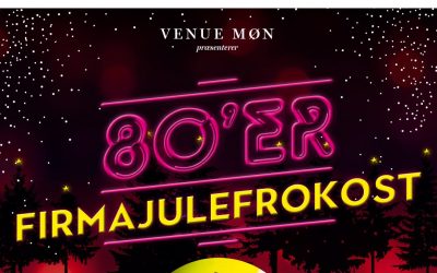 Stor 80’er julefrokost i Stege for firmaer med dansk topunderholdning