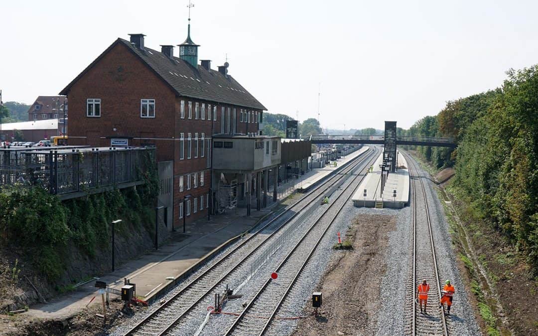 Så kører toget snart igen – Transportministeren i  Vordingborg lørdag for at markere ny jernbane