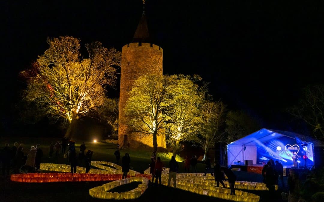 Vordingborg viste sig fra sin smukkeste side med lysceremoni