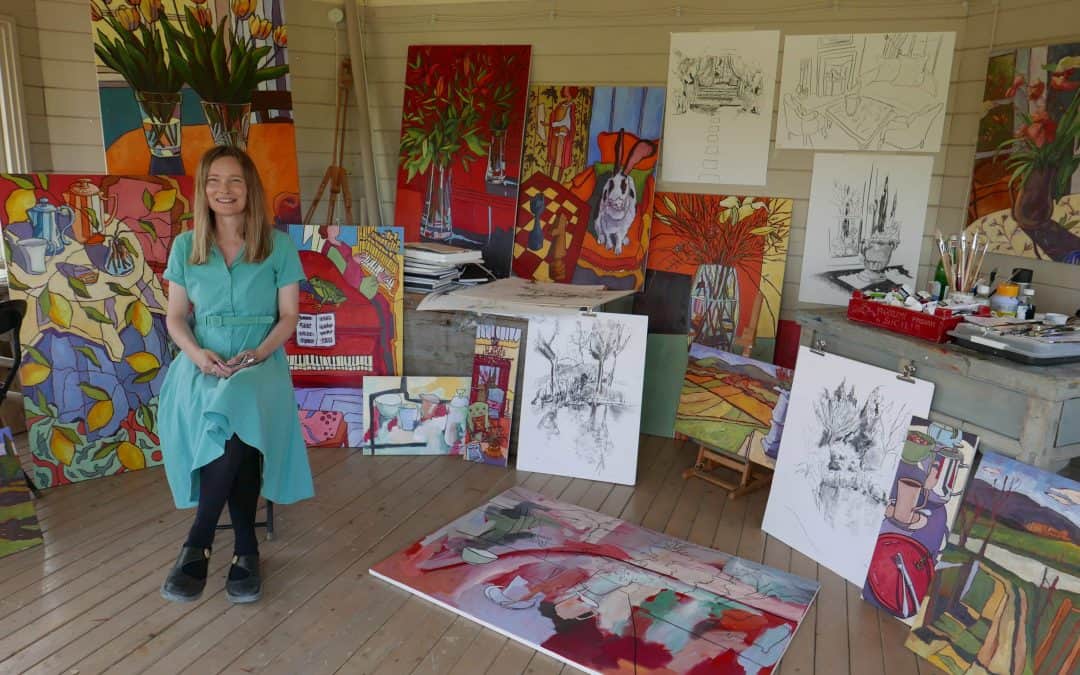 Mennesket bag penslen –   Billedkunstner Liza Krügermeier fortæller om sit liv som kunstner