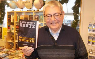Bogsignering i Bog & Idé i Algade i Vordingborg