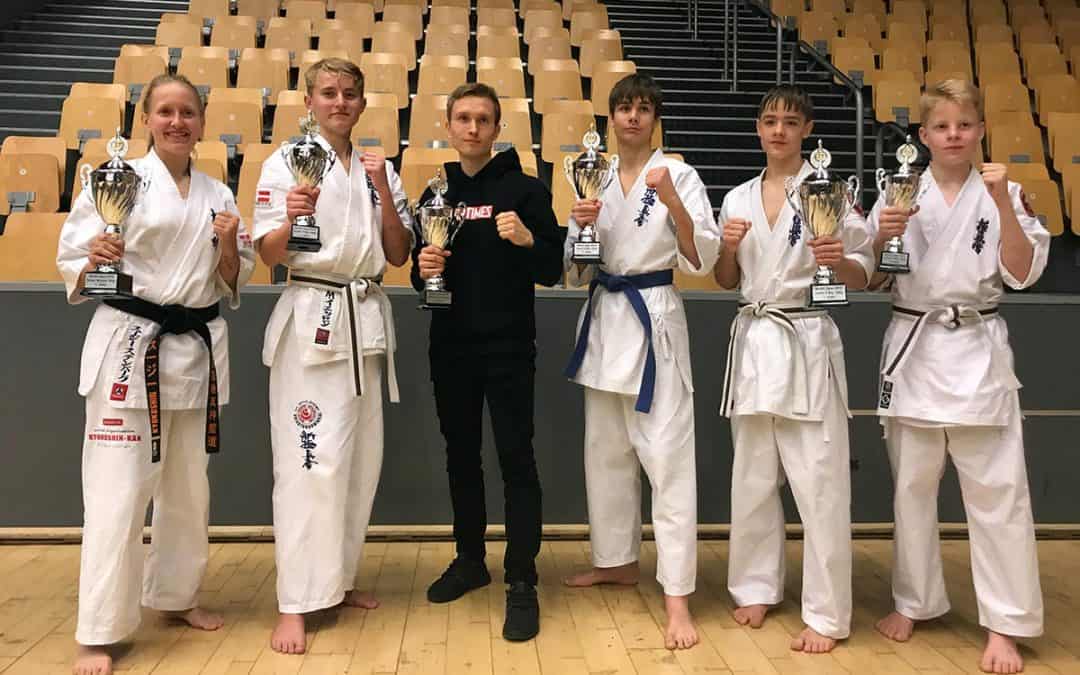 Masser af medaljer til Sydsjællands kampsports klub