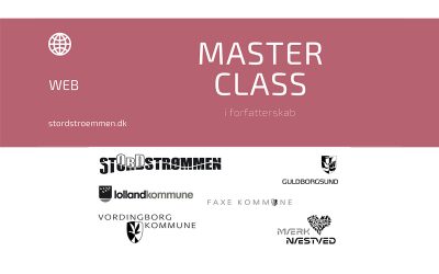 Masterclass i forfatterskab hos stORDstrømmen