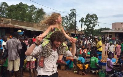 Foredrag i Kulturarkaden i Vordingborg om dansk families eventyr i Uganda