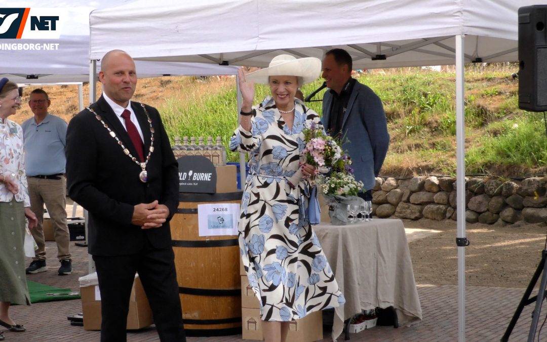 Historisk Botanisk Have -besøg af H.K.H. Prinsesse Benedikte