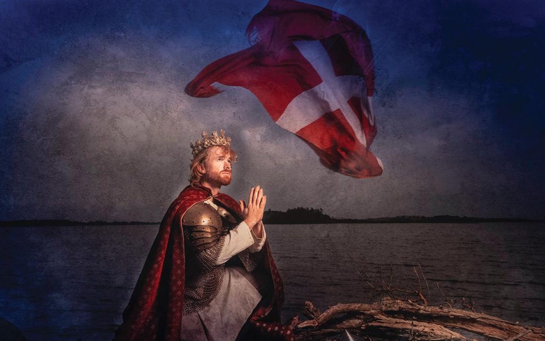 Myten om Dannebrog genoplives på Danmarks Borgcenter