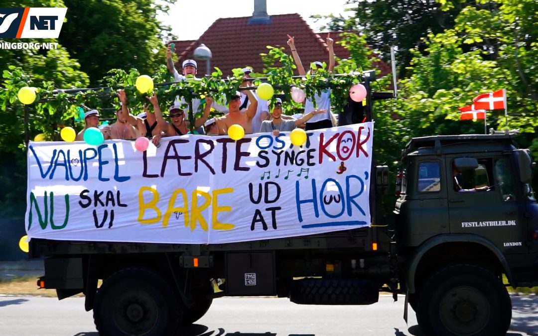 Glade studenter fra Vordingborg Gymnasium og HF – Video