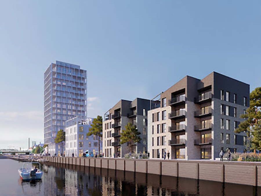 Stort boligbyggeri bringer nyt liv til Sydhavnen i Vordingborg