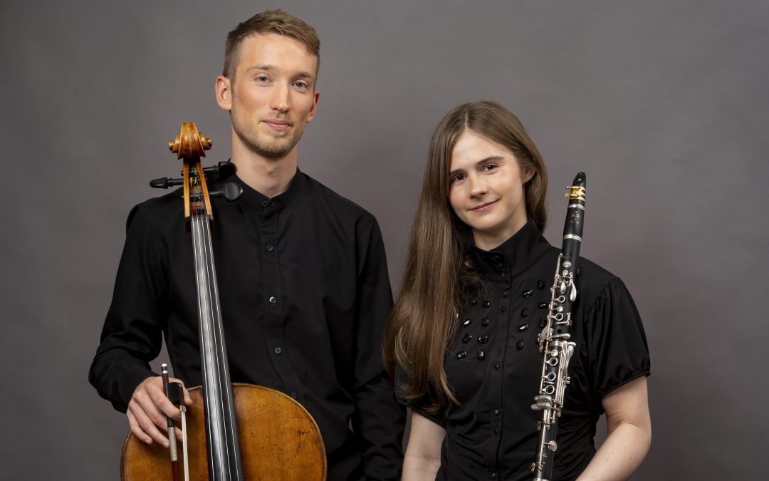 Nordfalsters Koncerthus byder på usædvanlig duo – klarinet og cello