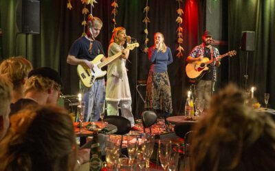 Det lokale band Cosi holdt EP-releaseparty på SmallStars i Vordingborg