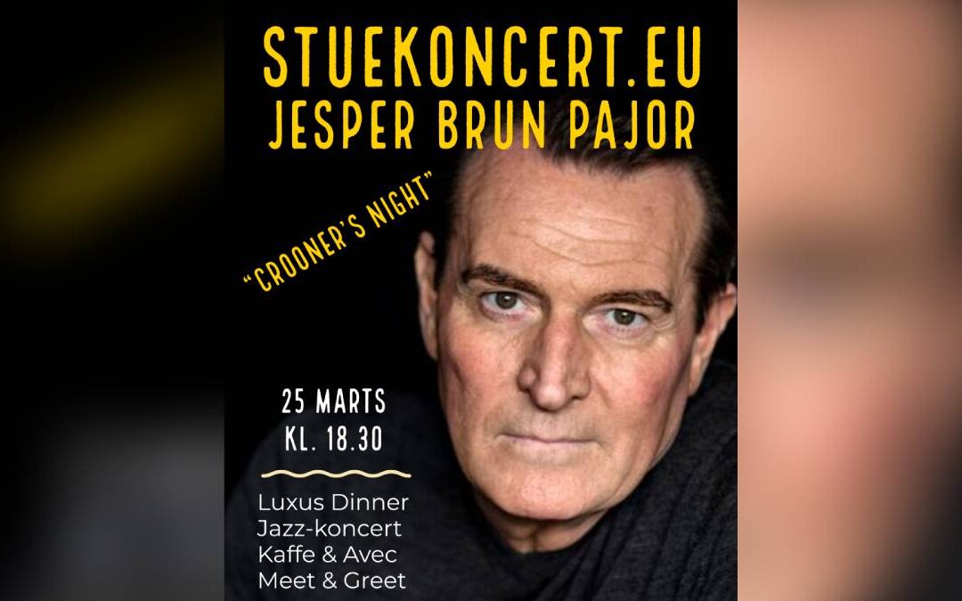 Stuekoncert.eu præsenterer Jesper Brun Pajor Feat. ClassJazz Trio d. 25. marts 2023