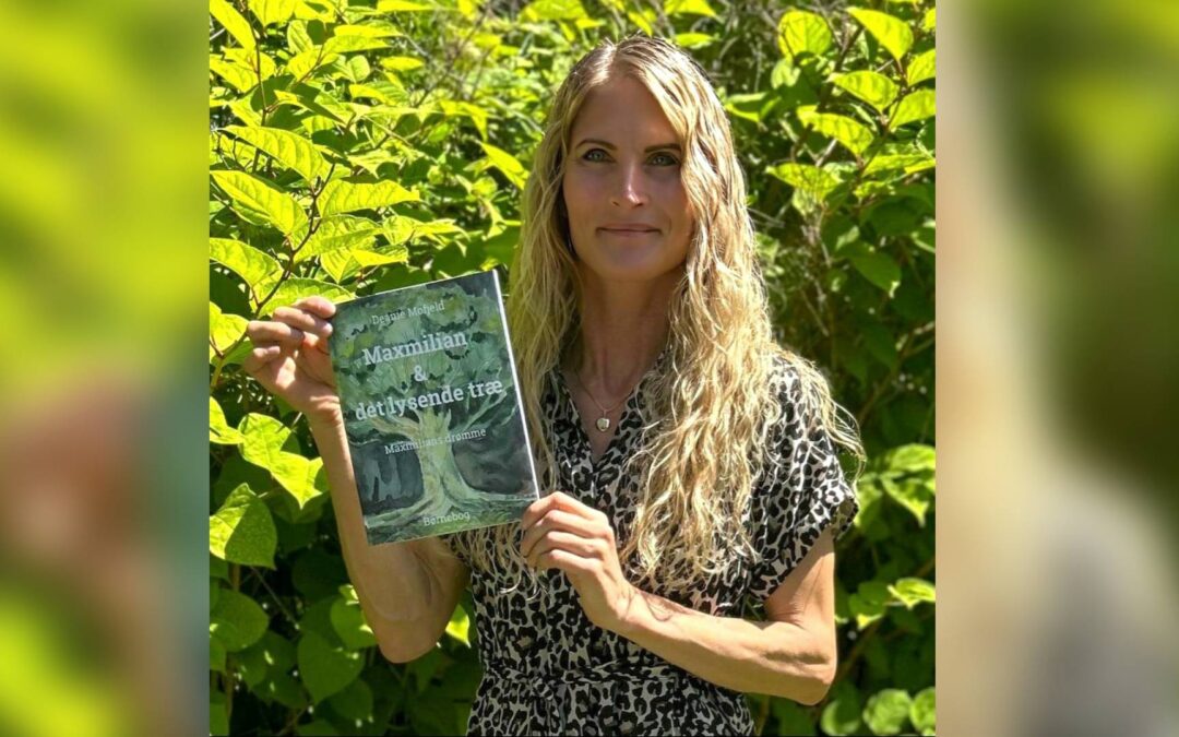 Forfatterdebutant præsenterede børnebog på Præstø Litteraturfestival