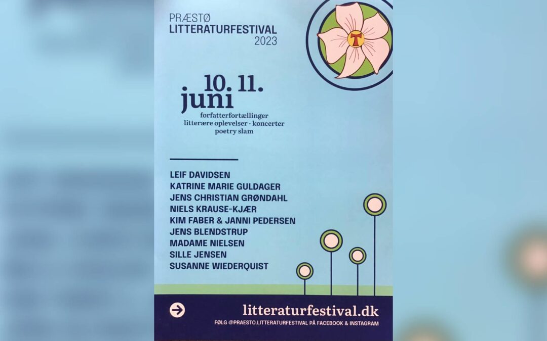 Præstø Litteraturfestival 10. og 11. juni 2023