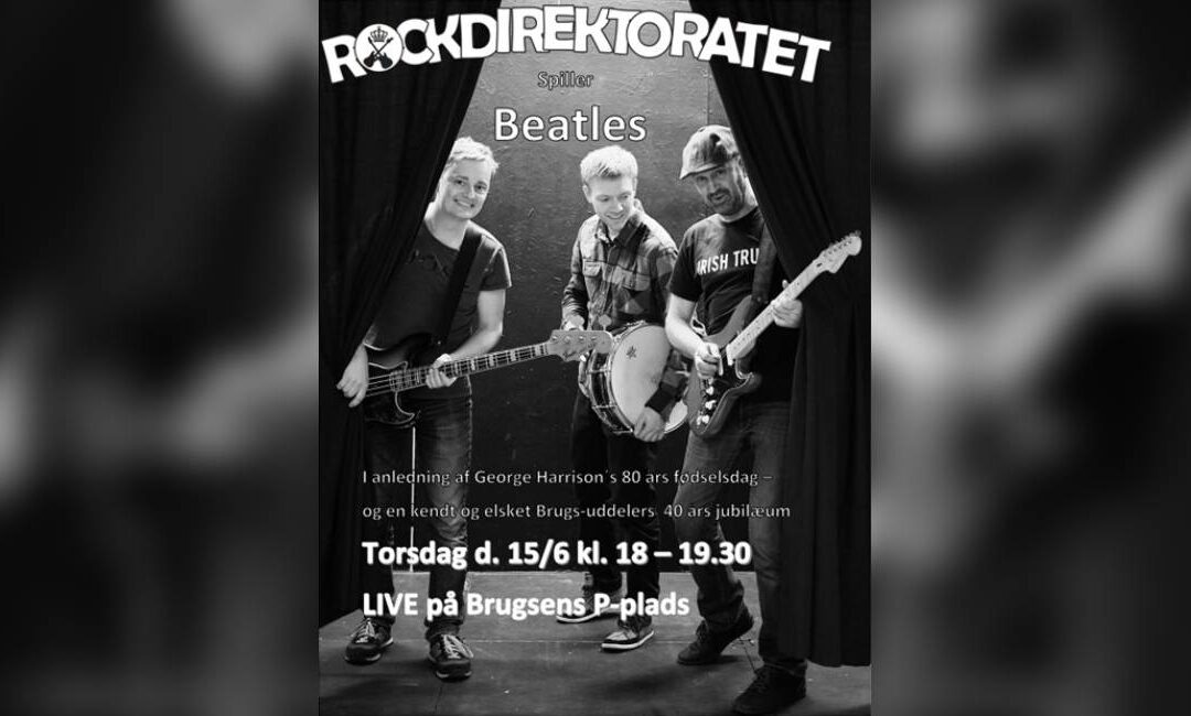 Gratis koncert med Beatles-sange på Bogø