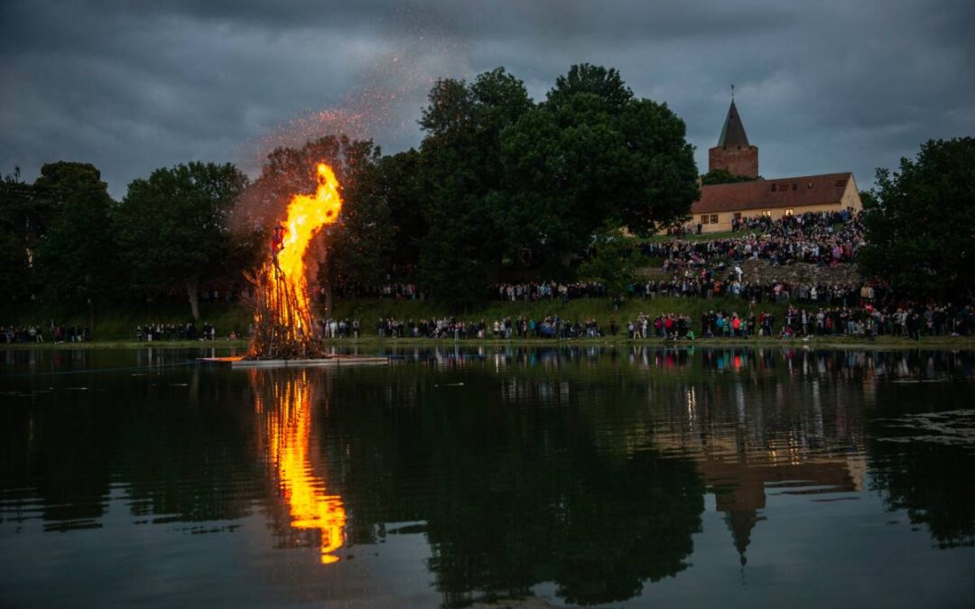 Sankt Hans på Danmarks Borgcenter 23. juni 2023