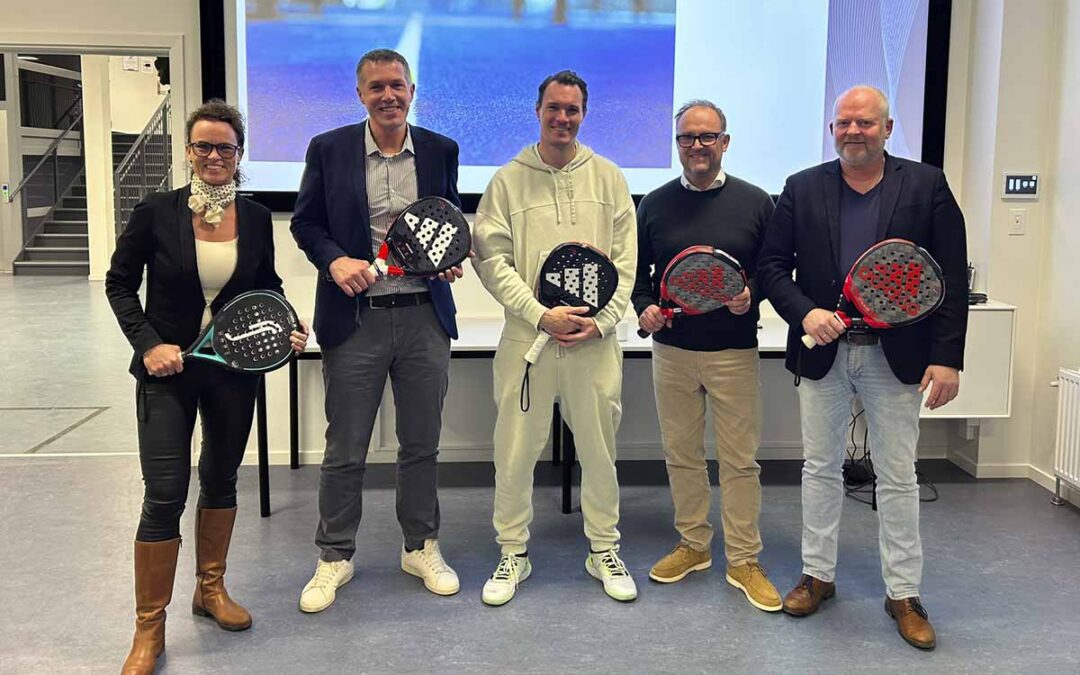 Ambitiøse planer for Padelcenter i DGI Huset Vordingborg tager form