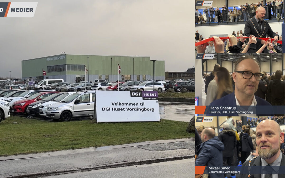 Spring og bevægelsescenter ved DGI Huset Vordingborg er nu åbent – Se video