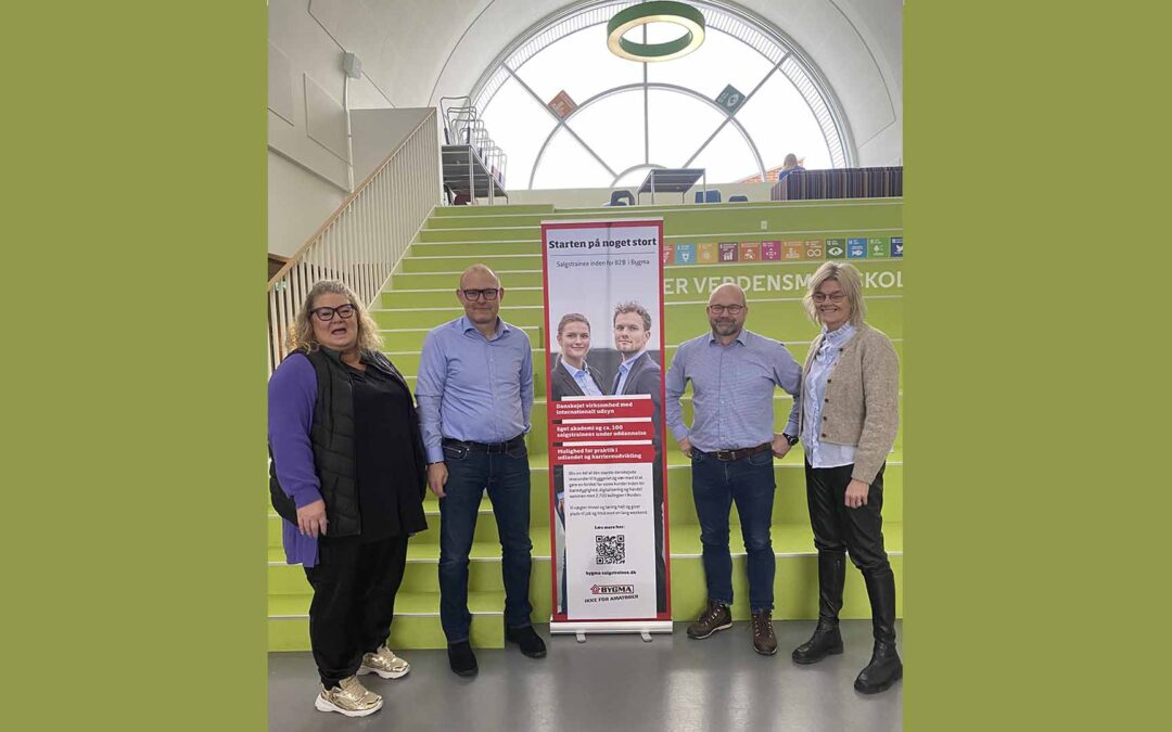 Bygma og ZBC Næstved hylder handelseleverne