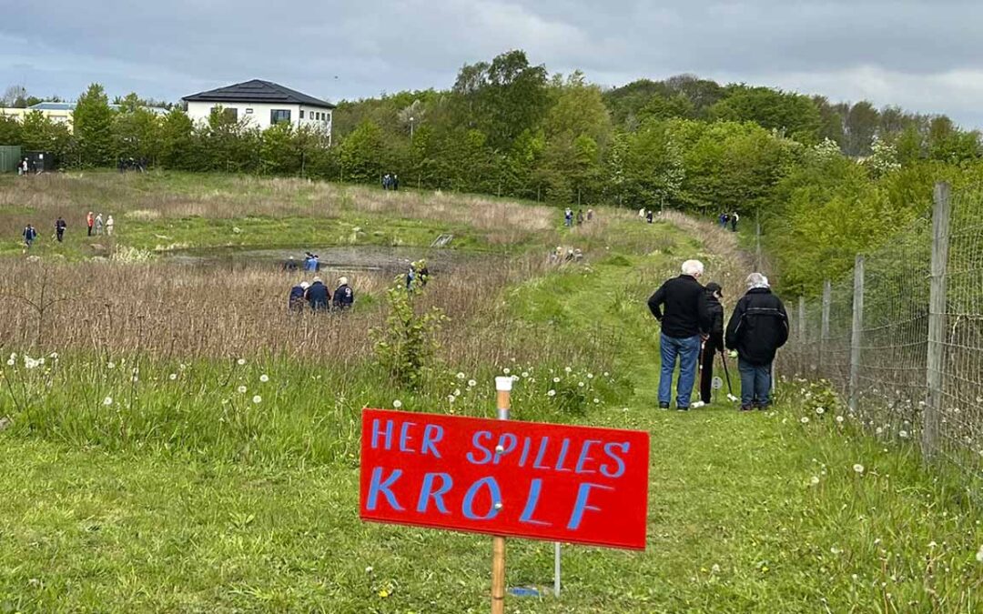 Tre nye udendørs krolfbaner indviet i Vordingborg