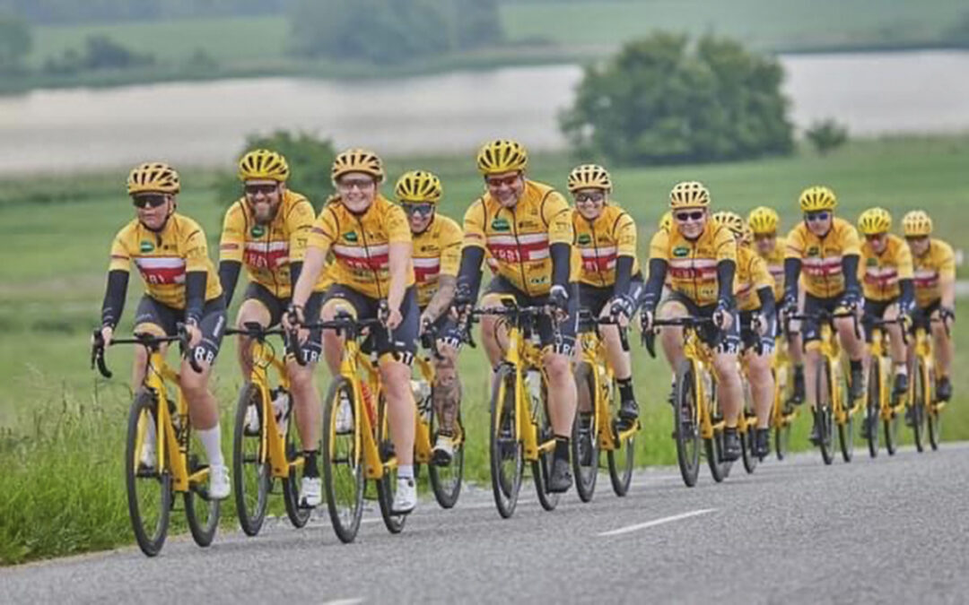 Team Rynkeby Østsjælland cykler mod Paris til fordel for børn med kritiske sygdomme