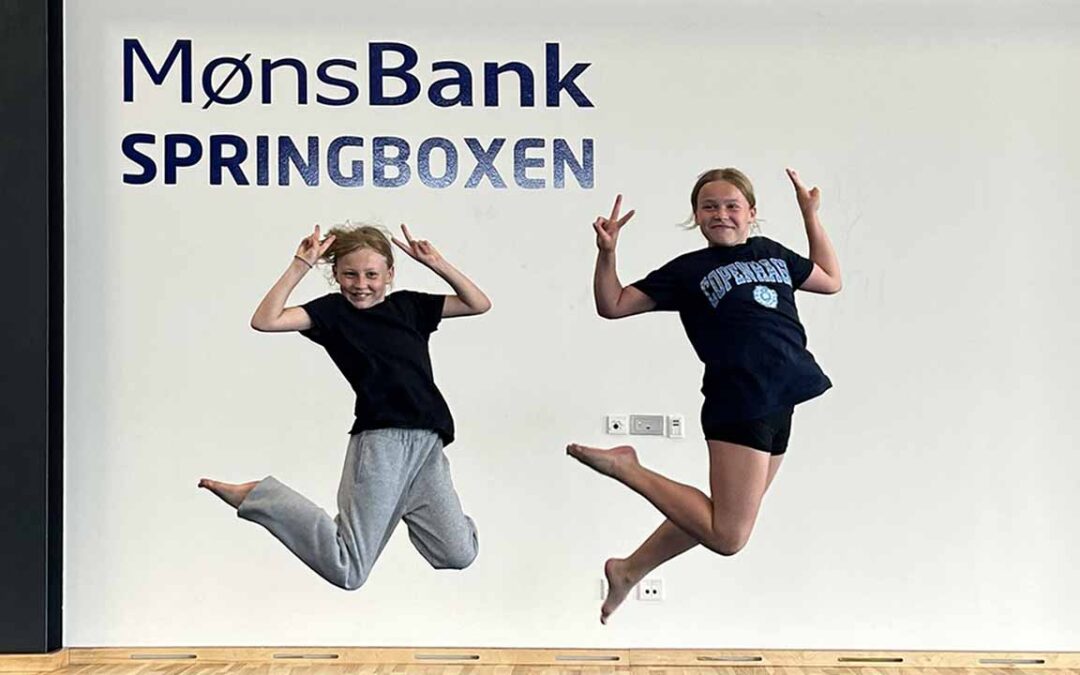 Møns Bank er navnesponsor for DGI Husets nye spring- og bevægelsescenter