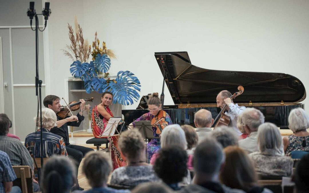 Nordisk Klaverkvartet spiller Schumann og Solomon Jadassohn i Nordfalsters Koncerthus