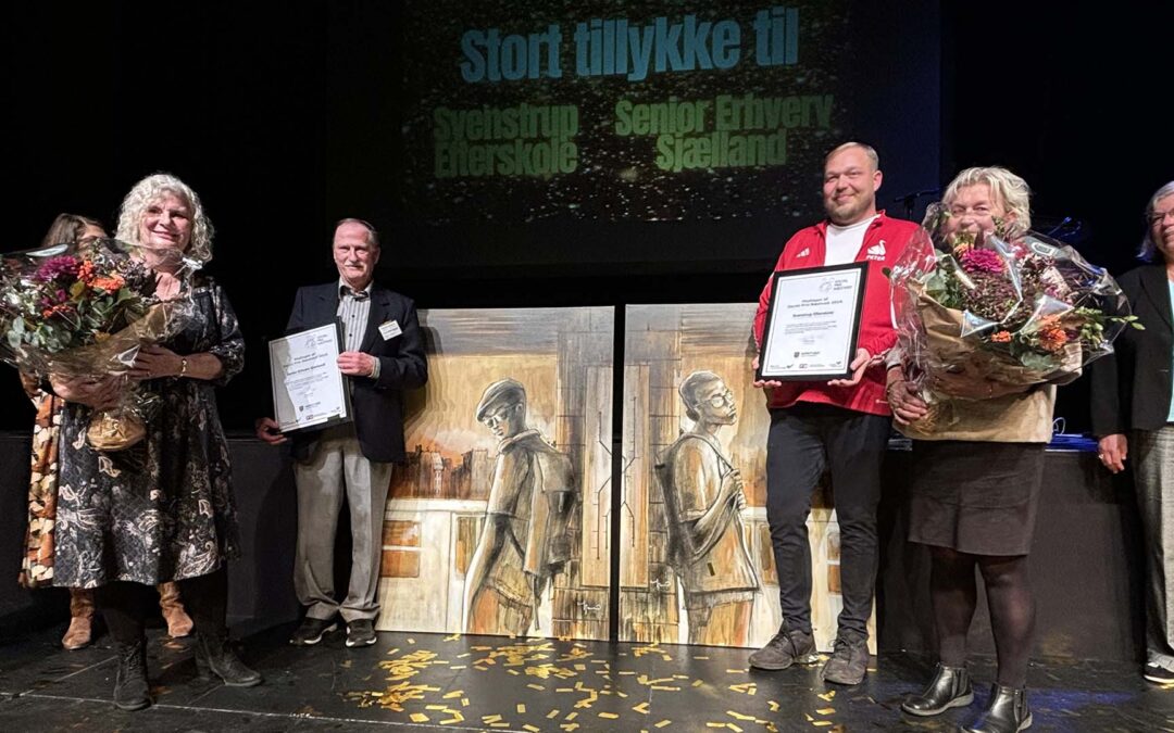 Svenstrup Efterskole og Senior Erhverv Sydsjælland modtager Social Pris Næstved 2024