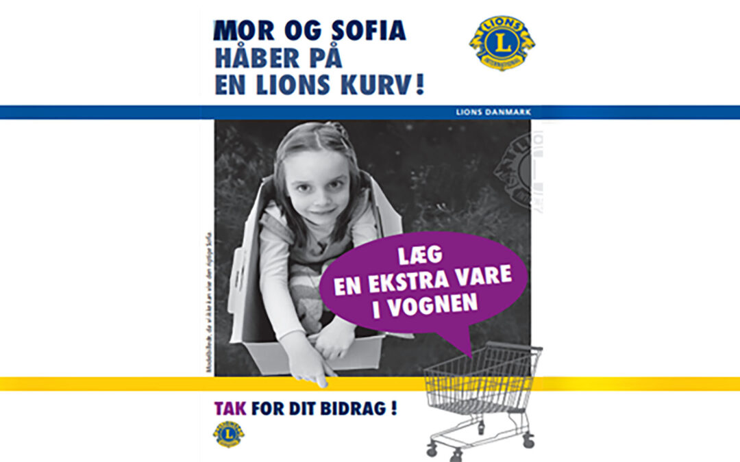 Lions Vordingborg indsamler varer til julehjælp i Kvickly