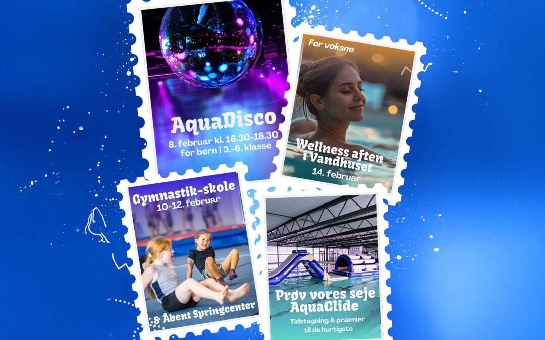 Sjov og bevægelse for hele familien i vinterferien i DGI Huset Vordingborg