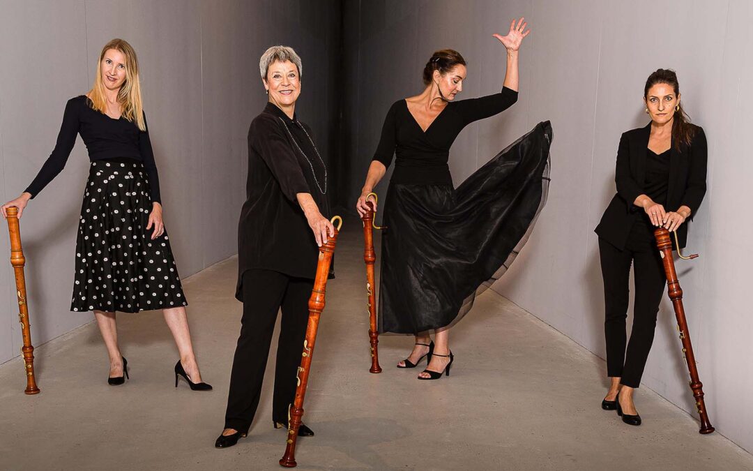 In Consort blokfløjtekvartet i Nordfalsters Koncerthus