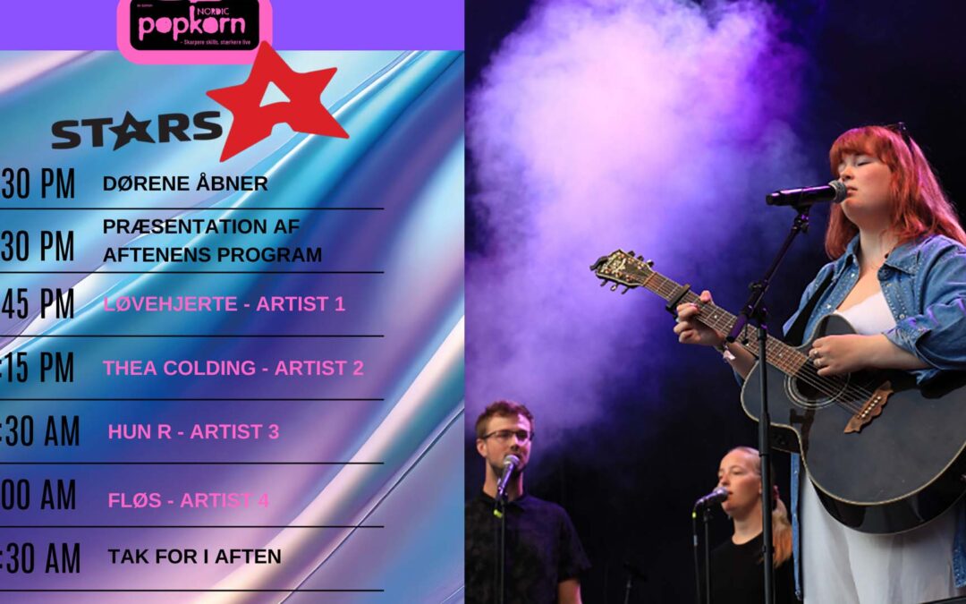 Popkorn Nordic 2025 indtager STARS